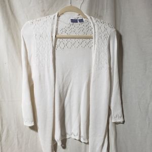 Laura Scott Vintage Womens knitted size m cover up